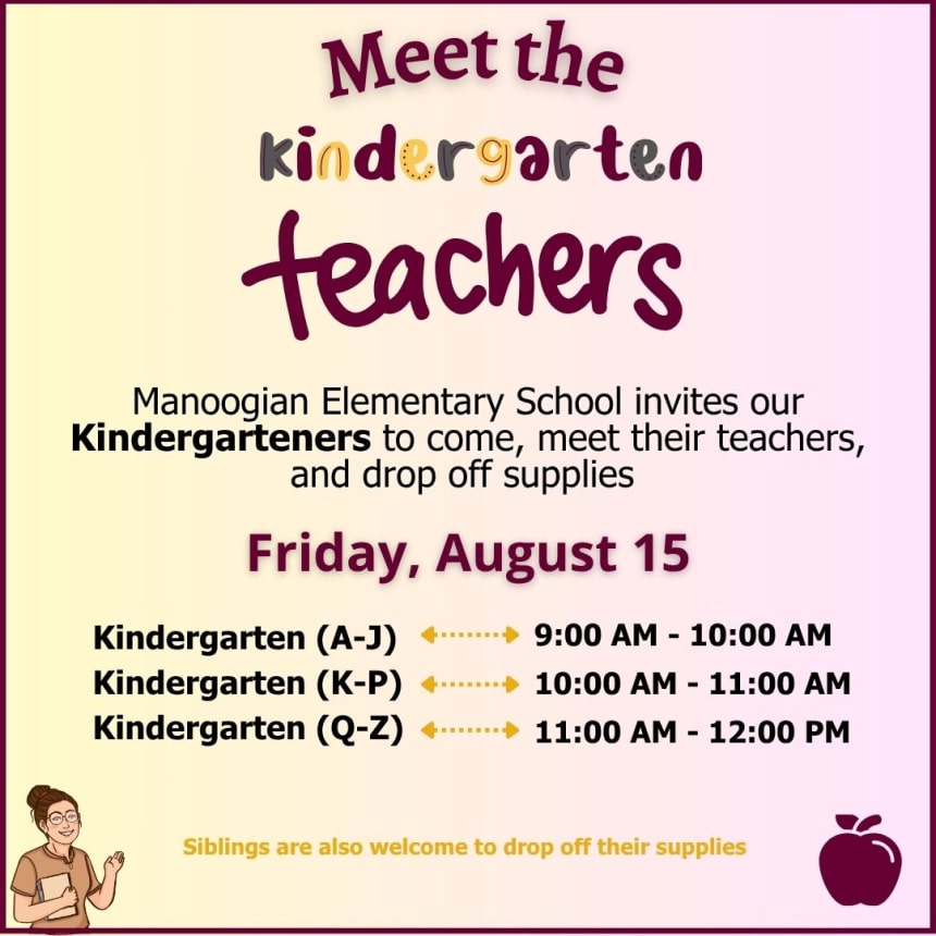 Meet the  Teachers - Kindergarten & New Students