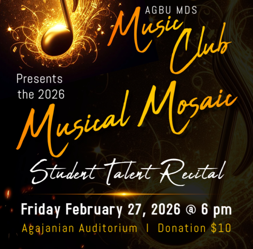 Music Club Musical Mosaic - Student Talent Recital