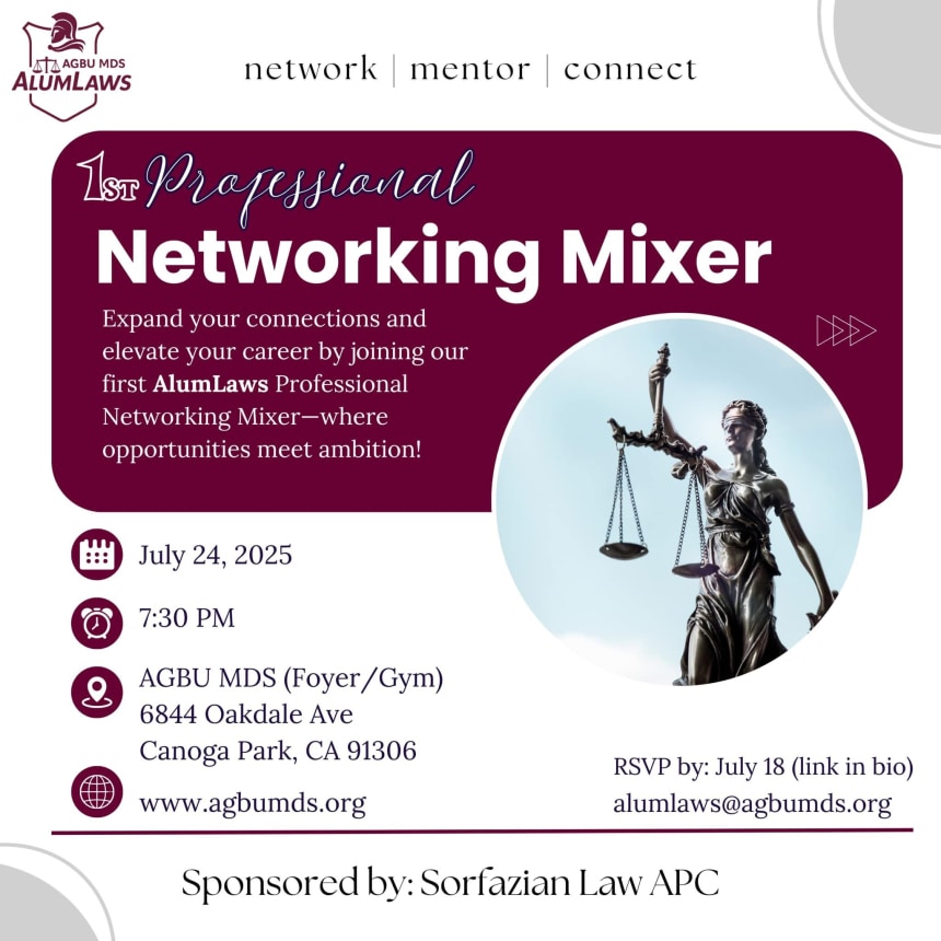 AlumLaws - Networking Event