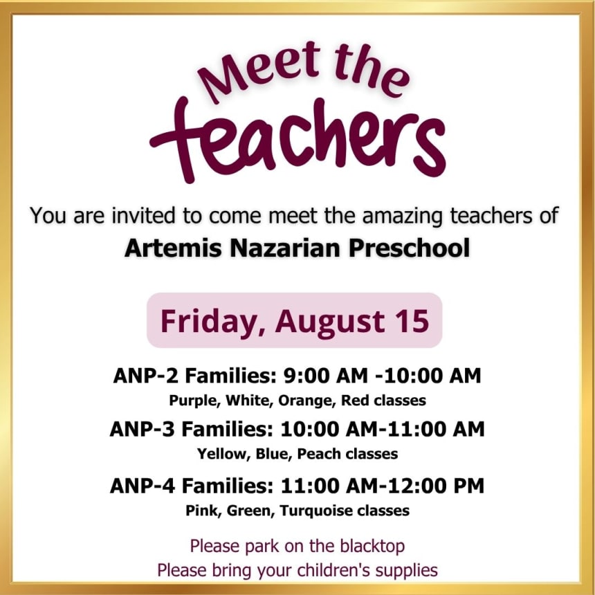 ANP - Meet the Teacher