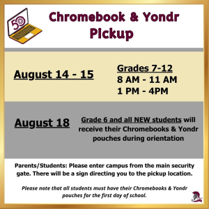 DHS Chromebook Pickup