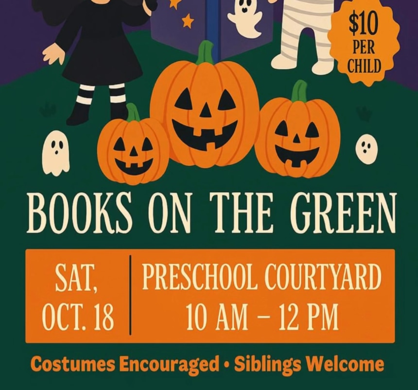 POPS Presents - Trick or Read - Books on the Green