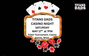 Titans Dads Poker Night