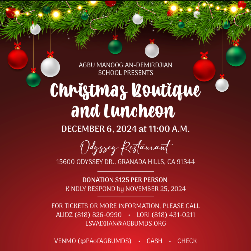 Christmas Boutique and Luncheon - SOLD OUT