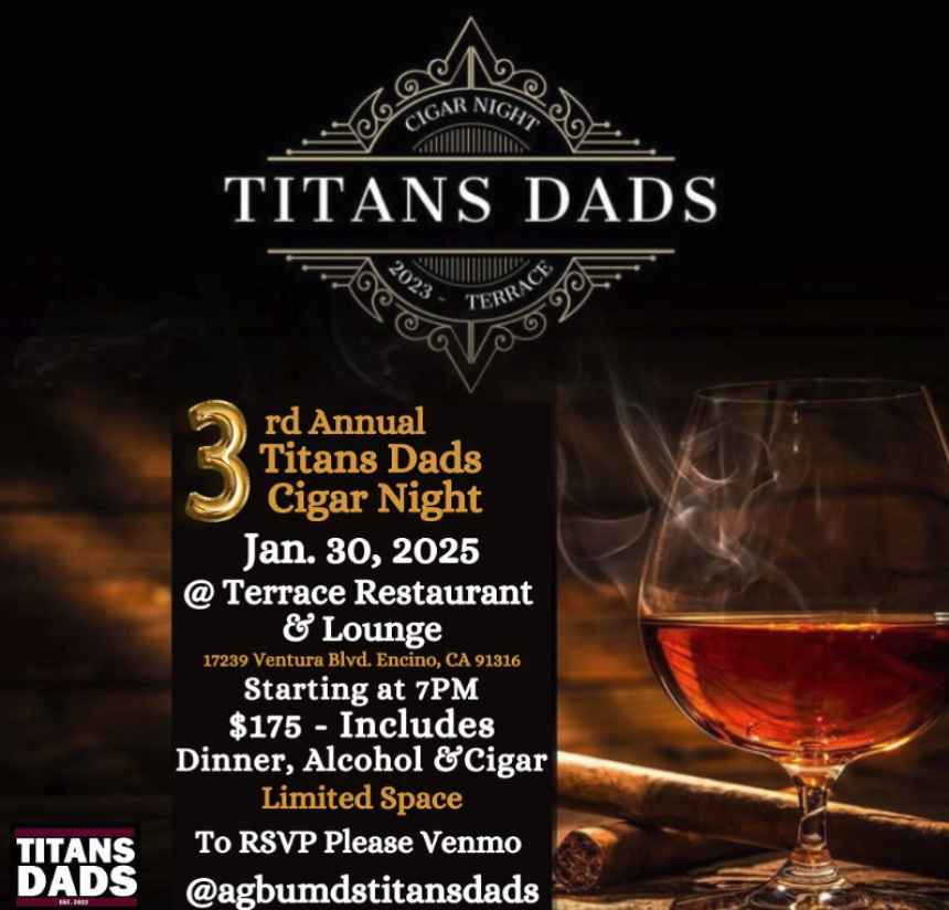 Titans Dads Cigar Night