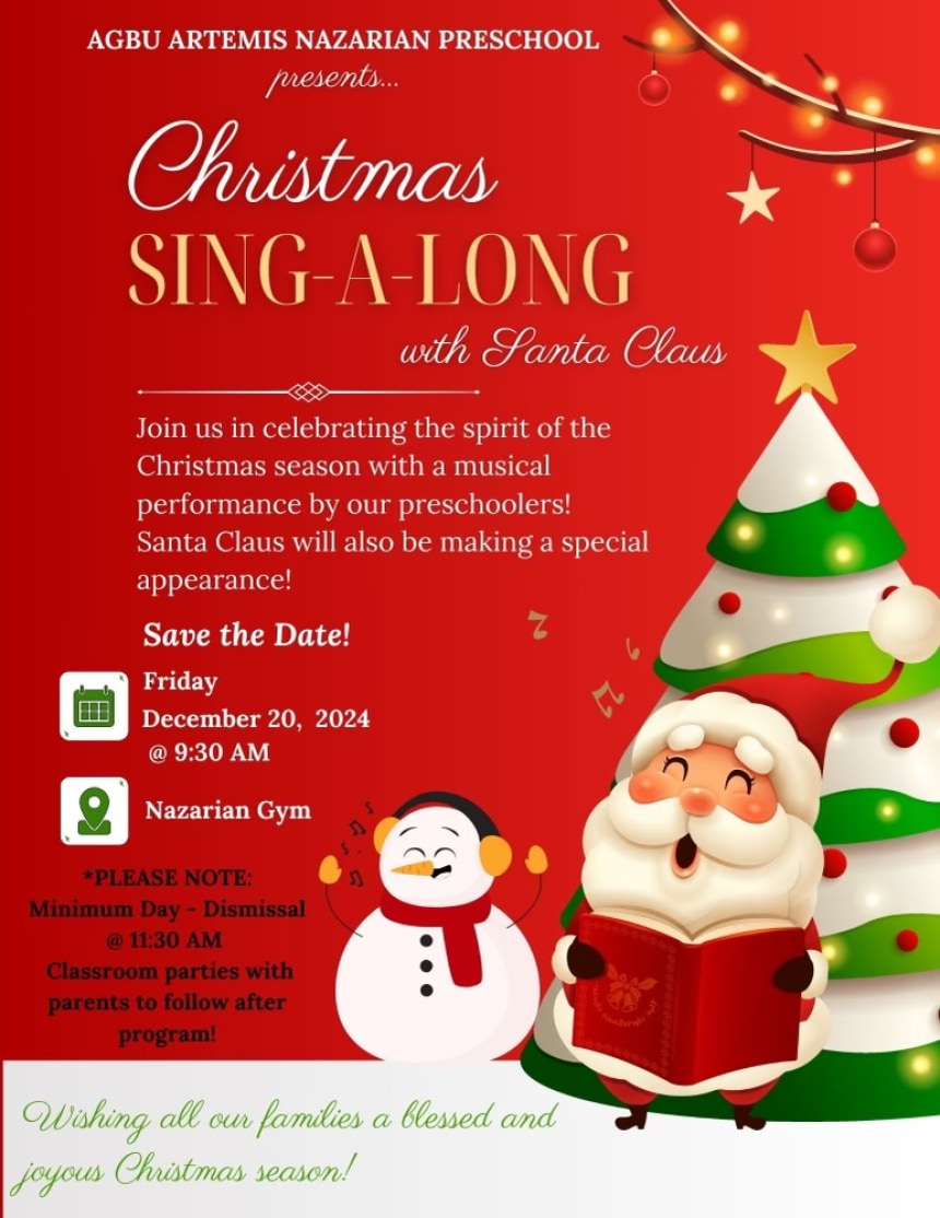 ANP Christmas Sing-A-Long