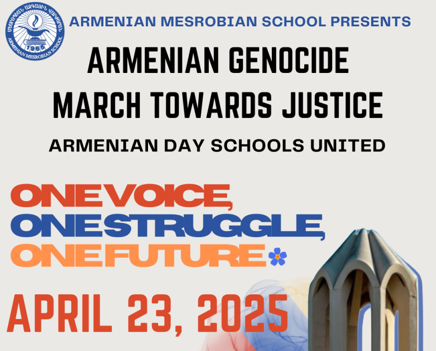 March Towards Justice - Armenian Schools United